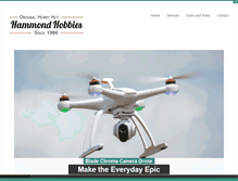 Tablet Screenshot of hammondhobbies.com